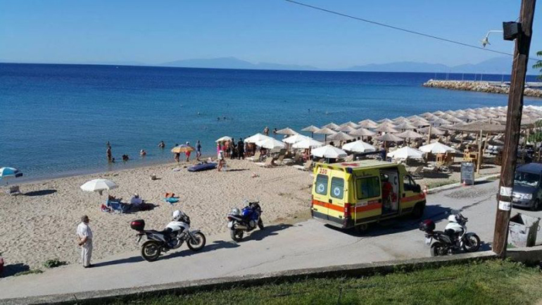 Άνδρας ανασύρθηκε νεκρός από θαλάσσια περιοχή στη Χαλκιδική